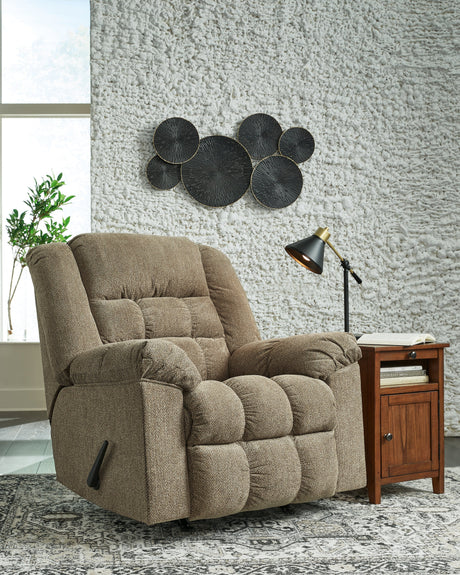 Kegler Briar Recliner by Ashley at Eve Furniture