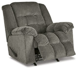 Kegler Putty Recliner by Ashley at Eve Furniture