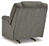 Kegler Putty Recliner by Ashley at Eve Furniture