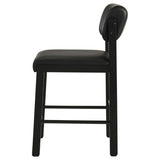 Kehoe Black Upholstered Counter Height Chair (Set of 2) by Coaster at Eve Furniture