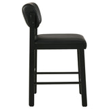 Kehoe Black Upholstered Counter Height Chair (Set of 2) by Coaster at Eve Furniture