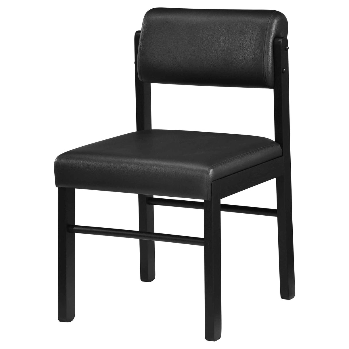 Kehoe Black Upholstered Dining Side Chair (Set of 2) by Coaster at Eve Furniture