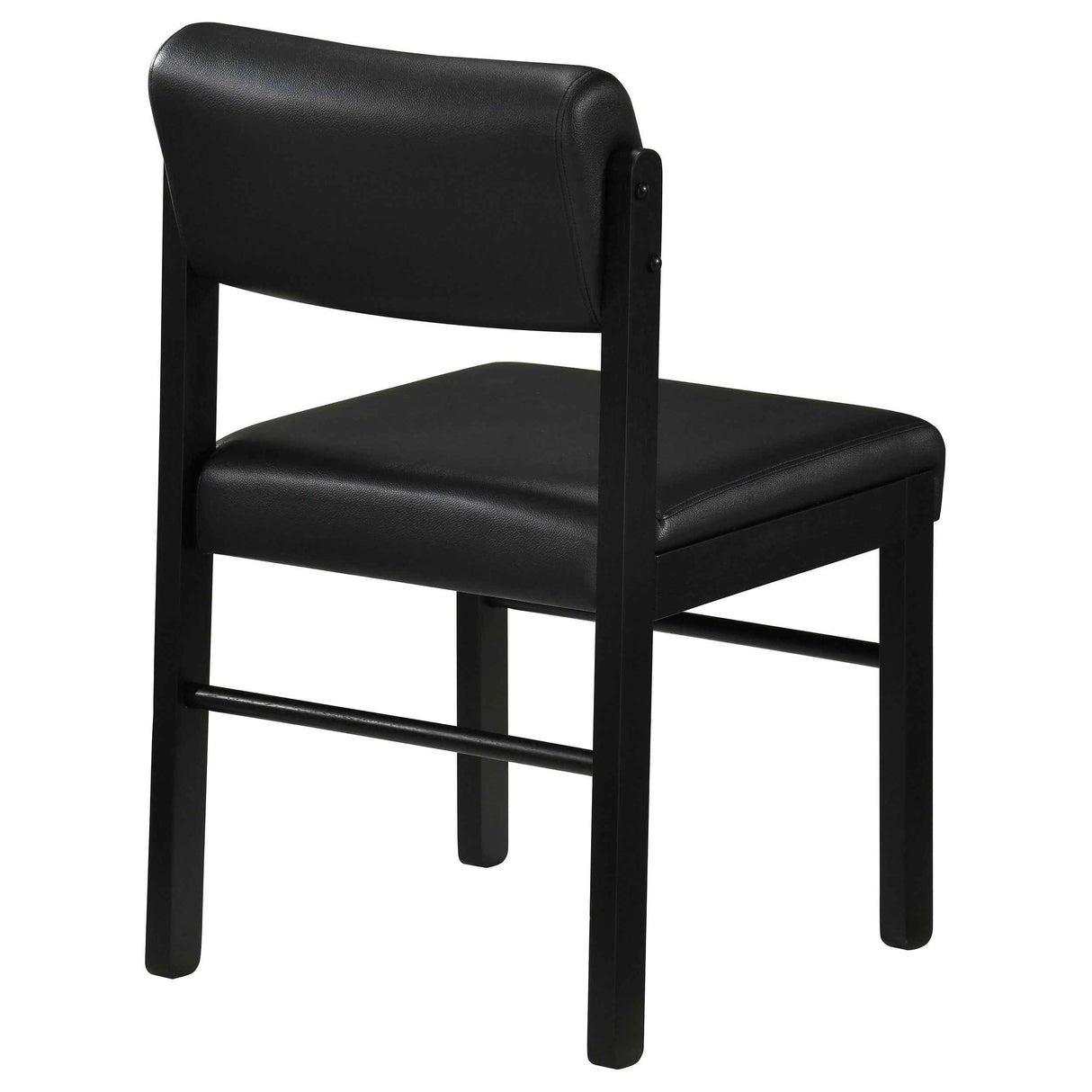 Kehoe Black Upholstered Dining Side Chair (Set of 2) by Coaster at Eve Furniture