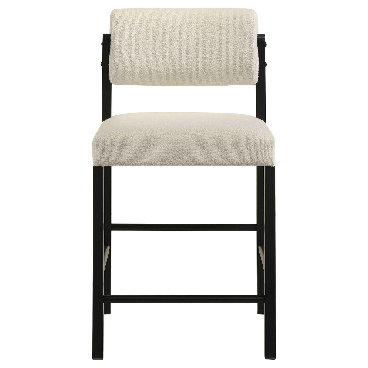 Kehoe Cream/Black Upholstered Counter Height Chair (Set of 2) by Coaster at Eve Furniture