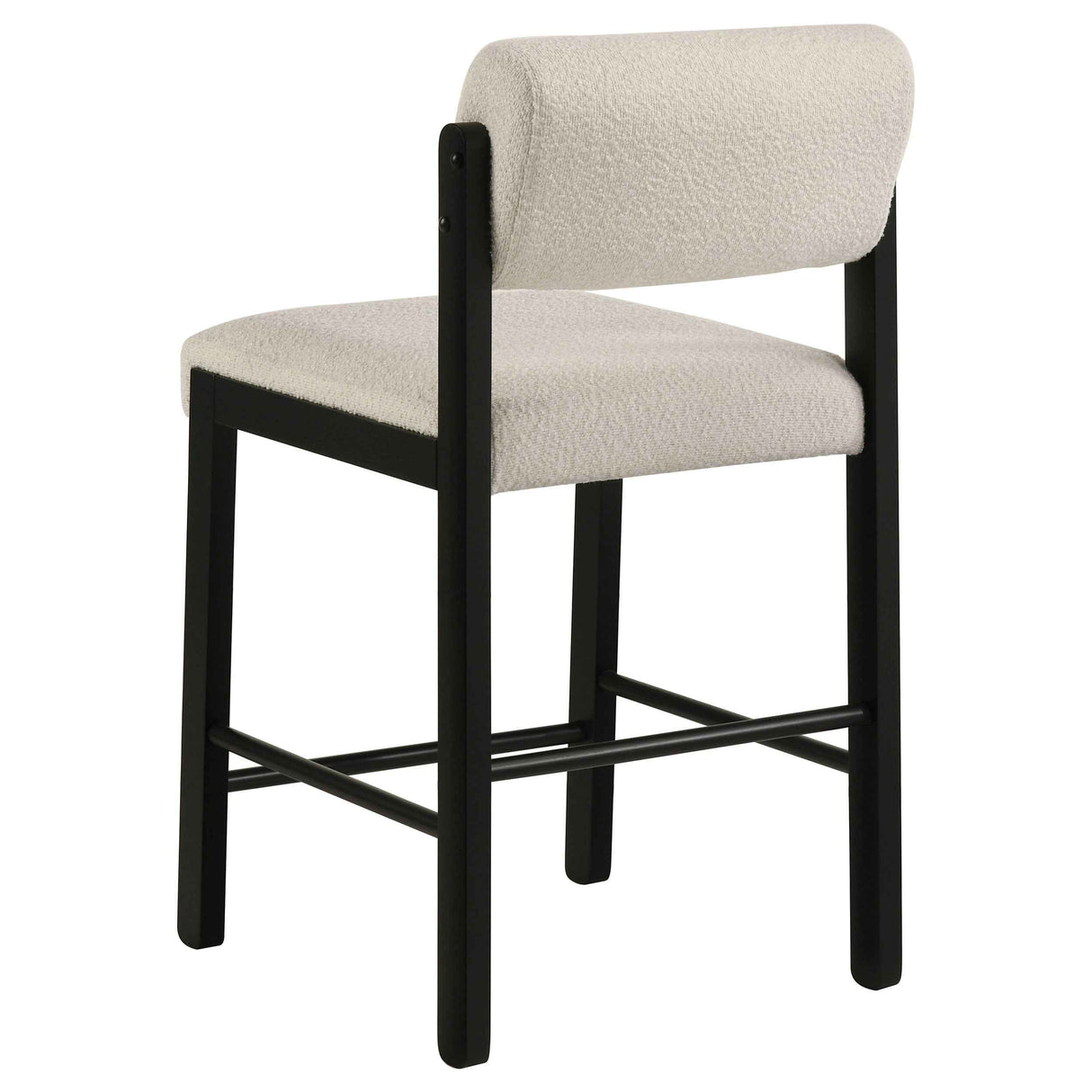 Kehoe Cream/Black Upholstered Counter Height Chair (Set of 2) by Coaster at Eve Furniture
