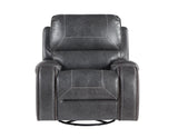 Keily Gray Manual Swivel Glider Recliner by Steve Silver at Eve Furniture