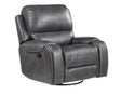Keily Gray Manual Swivel Glider Recliner by Steve Silver at Eve Furniture