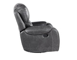 Keily Gray Manual Swivel Glider Recliner by Steve Silver at Eve Furniture