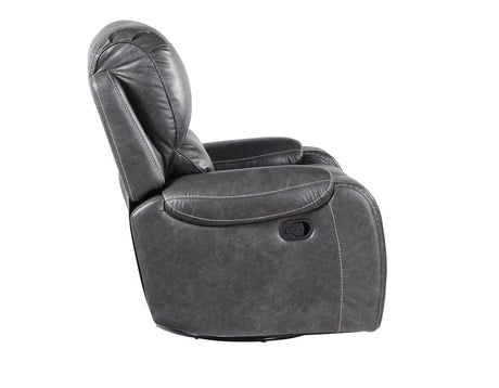 Keily Gray Manual Swivel Glider Recliner by Steve Silver at Eve Furniture