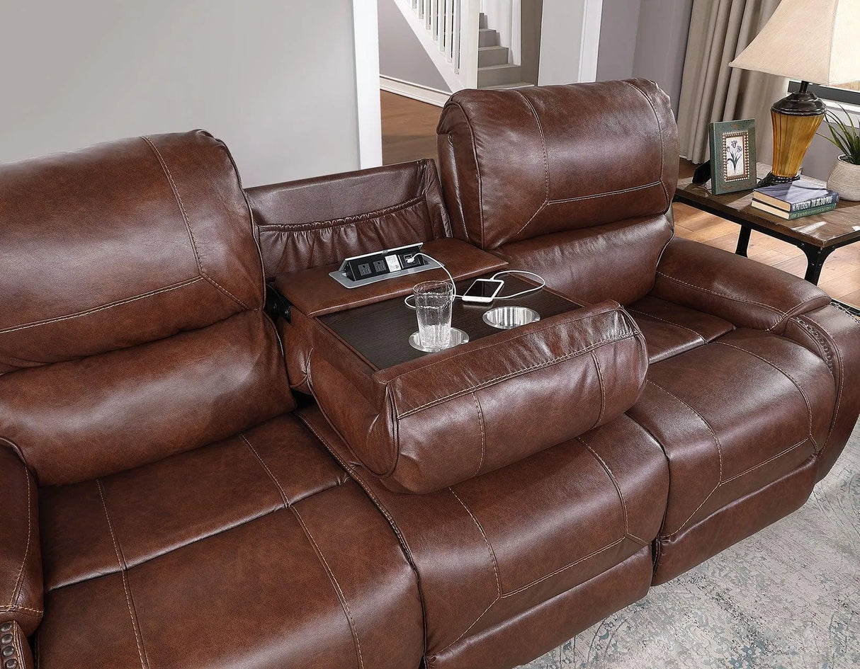 Keily 3 Piece Manual Motion Set(Sofa, Loveseat & Chair) by Steve Silver at Eve Furniture