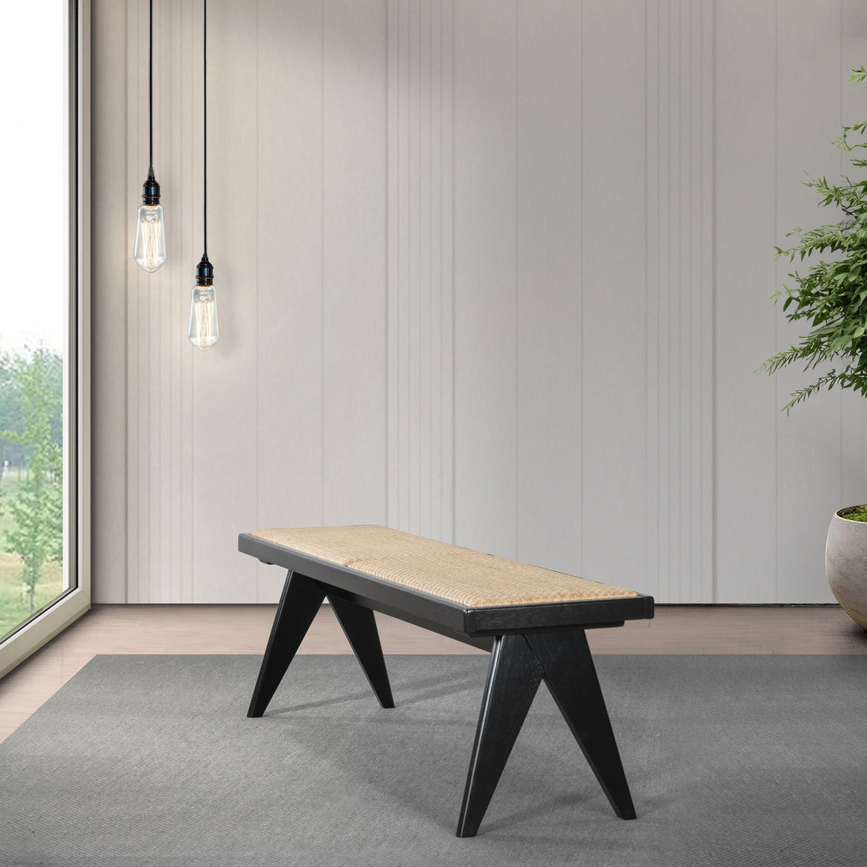 Keira Bench (Rattan) by Ashcroft Furniture at Eve Furniture