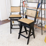 Keira Rattan Bar Stool (Set of 2) by Ashcroft Furniture at Eve Furniture