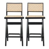 Keira Rattan Bar Stool (Set of 2) by Ashcroft Furniture at Eve Furniture