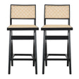 Keira Rattan Bar Stool (Set of 2) by Ashcroft Imports at Eve Furniture