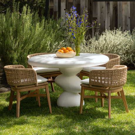 Keith Outdoor Dining Chair, Set of 2 by Dovetail at Eve Furniture
