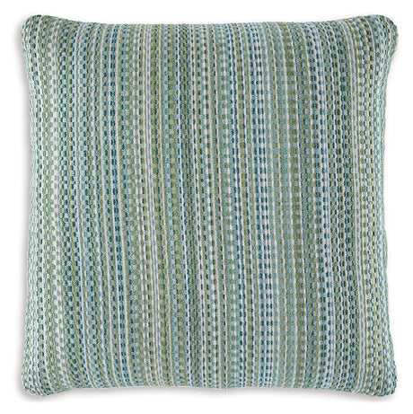 Keithley Next-Gen Nuvella Green/Turquoise/White Pillow (Set of 4)