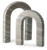 Keithton Taupe Sculpture Set by ASHLEY FURNITURE at Eve Furniture