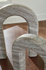 Keithton Taupe Sculpture Set by ASHLEY FURNITURE at Eve Furniture