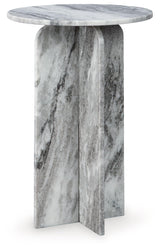 Keithwell Gray Accent Table by Ashley at Eve Furniture