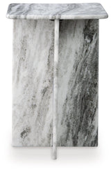 Keithwell Gray Accent Table by Ashley at Eve Furniture