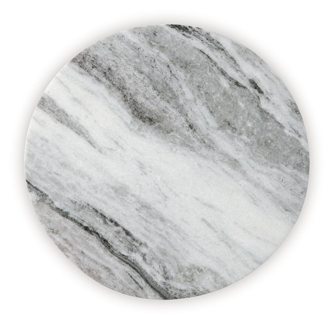 Keithwell Gray Accent Table by Ashley at Eve Furniture