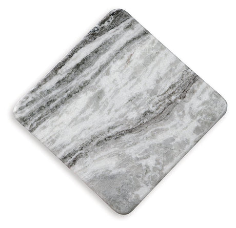 Keithwell Gray Accent Table by Ashley at Eve Furniture