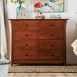 Keizer Dark Cherry 8-Drawer Chest by Furniture of America at Eve Furniture