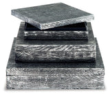 Keldy Antique Pewter Finish Box by Ashley at Eve Furniture