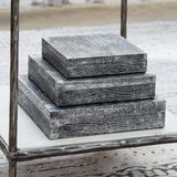 Keldy Antique Pewter Finish Box by Ashley at Eve Furniture
