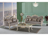 Kelebek Vizon Traditional Loveseat by Furnia at Eve Furniture