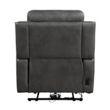 Kellen Smoky Gray Power Double Reclining Living Room Set by Homelegance at Eve Furniture