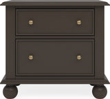 Kellie Bourbon 2-Drawer Nightstand