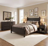 Kellie Bourbon California King Panel Bed