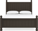 Kellie Bourbon King Panel Bed