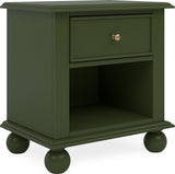 Kellie Juniper 1-Drawer Nightstand