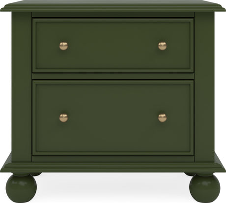 Kellie Juniper 2-Drawer Nightstand by Modus Furniture at Eve Furniture