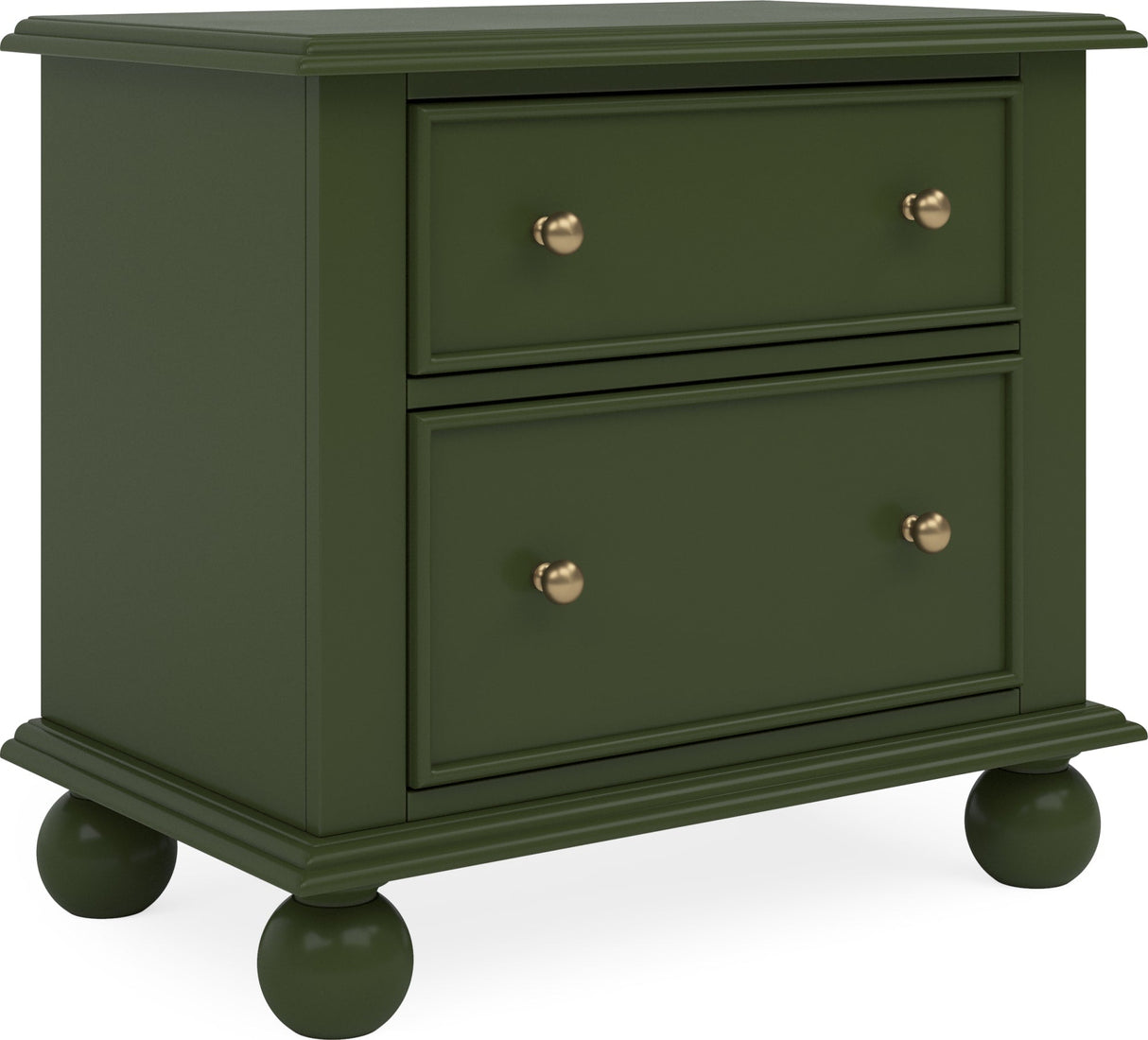 Kellie Juniper 2-Drawer Nightstand