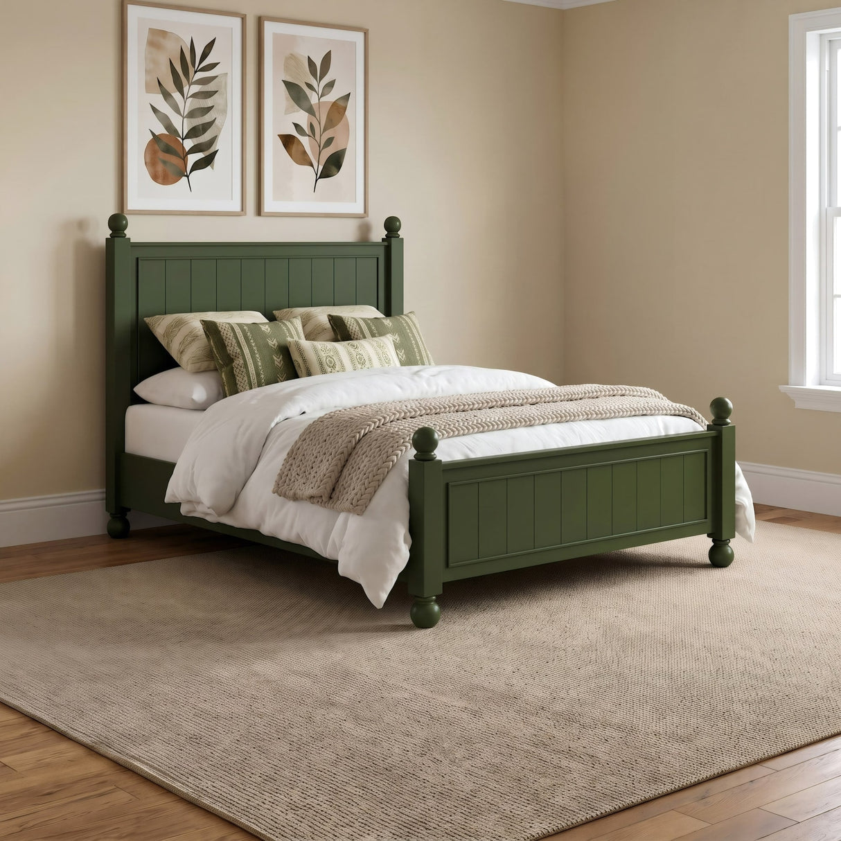 Kellie Juniper Full Panel Bed