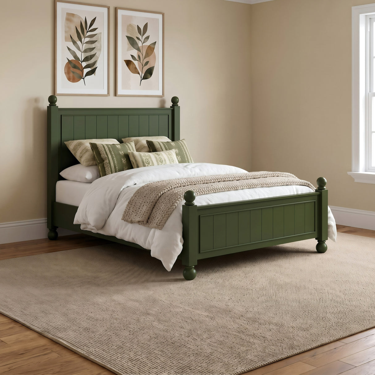 Kellie Juniper Full Panel Bed