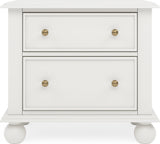 Kellie Milkstone 2-Drawer Nightstand