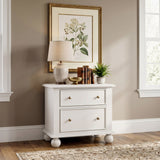Kellie Milkstone 2-Drawer Nightstand