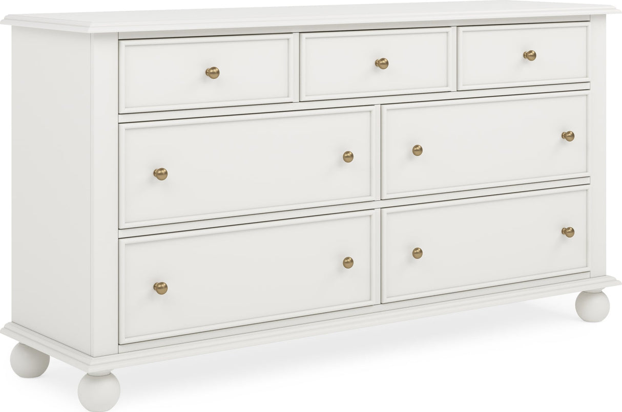 Kellie Milkstone 7-Drawer Dresser
