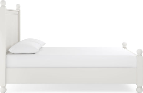 Kellie Milkstone Queen Panel Bed by Modus Furniture at Eve Furniture