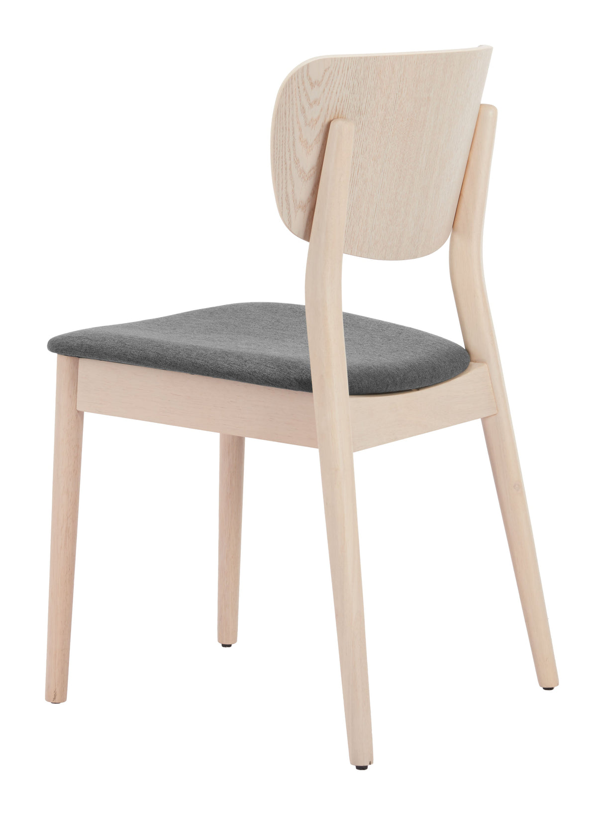 Kellua Gray & Natural Dining Chair (Set of 2) by Zuomod at Eve Furniture