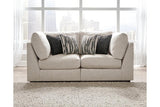 Kellway Bisque 2-Piece Loveseat by Ashley at Eve Furniture
