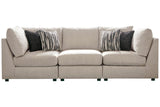 Kellway Bisque 3-Piece Modular Sofa by Ashley at Eve Furniture