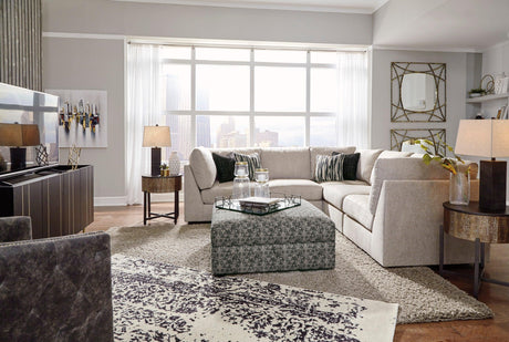 Kellway Bisque 5-Piece Modular Sectional by Ashley at Eve Furniture