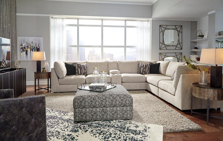 Kellway Bisque 7-Piece Modular Sectional by Ashley at Eve Furniture