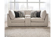 Kellway Bisque 3-Piece Loveseat by Ashley at Eve Furniture