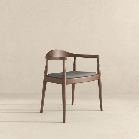Kelly Grey Fabric Dining Chair by Ashcroft Furniture at Eve Furniture